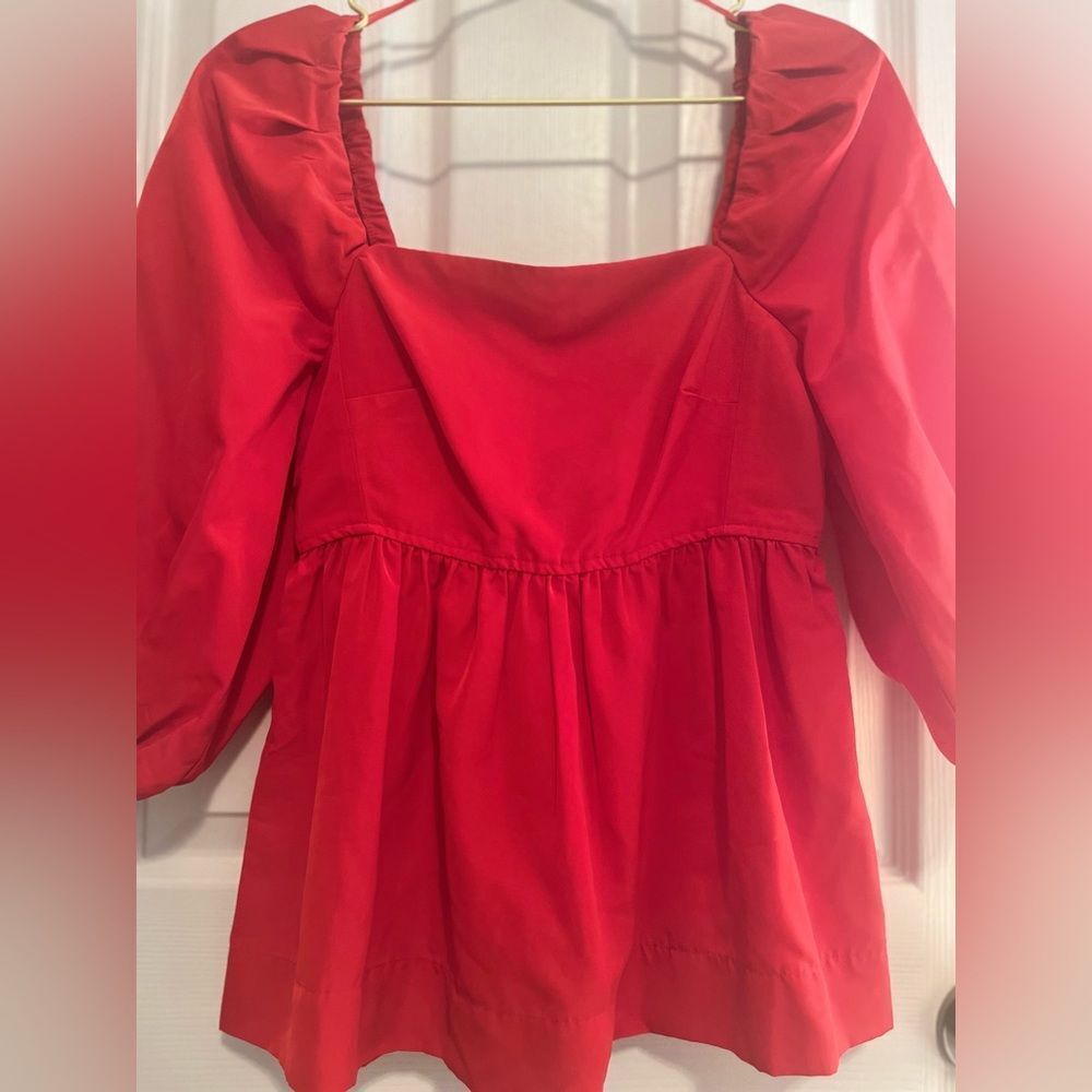 Free Assembly Scarlet Blouse - Picture 3 of 7